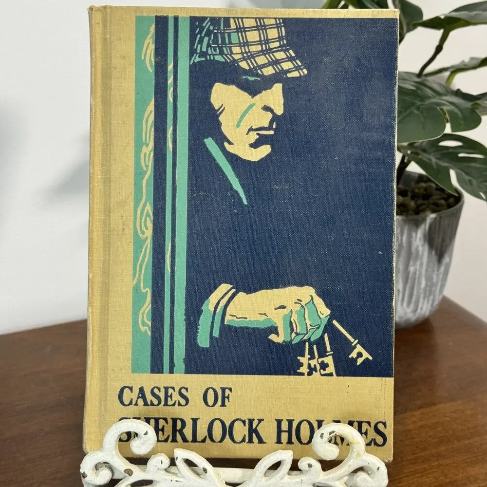 Vintage 1947 Cases of Sherlock Holmes Sir Arthur Conan Doyle Webster Publishing